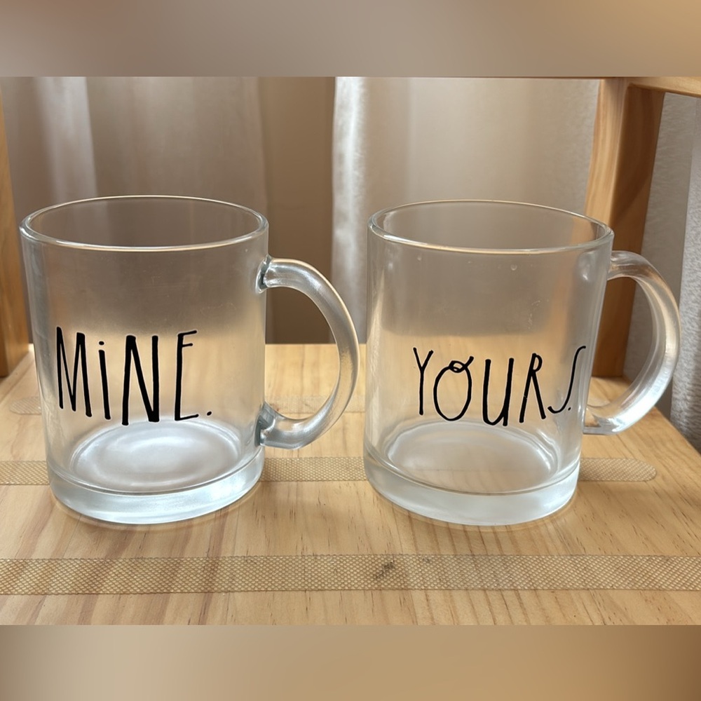 Rae Dunn Gray Mugs Set for Dining